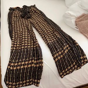 Anthropologie Wide leg pants